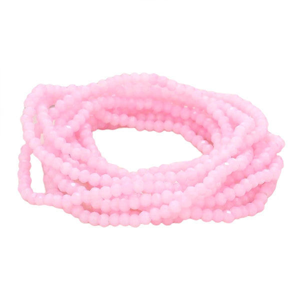 Pink Bubblegum Stretch Bracelets