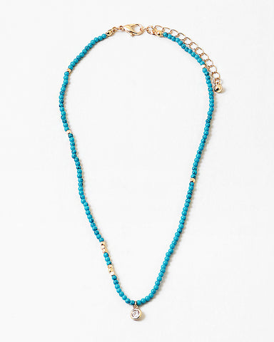 Set your Intentions Turquoise Necklace