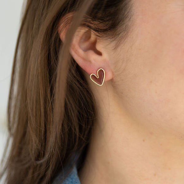 Heartfelt Studs