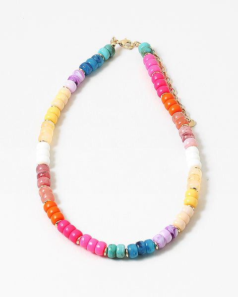 Colorful Staple Necklace