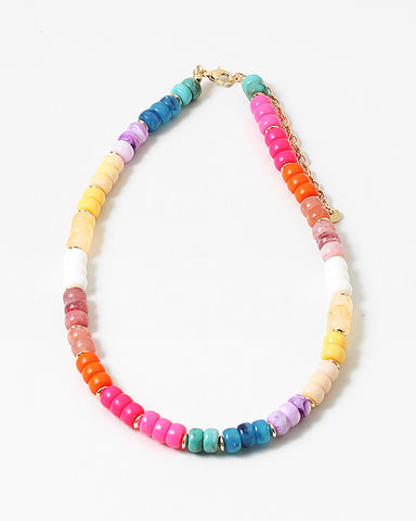 Pre-Sale Colorful Staple Necklace (shipping 4/20)