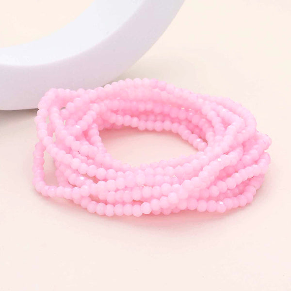 Pink Bubblegum Stretch Bracelets