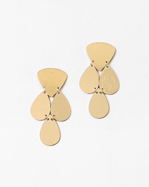 Sangria Gold Earrings