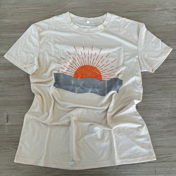 Sandy Sunset T-shirt