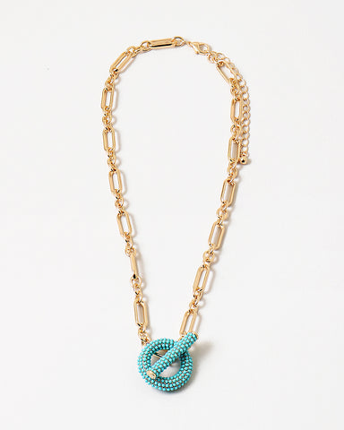 Turquoise Toggle Necklace