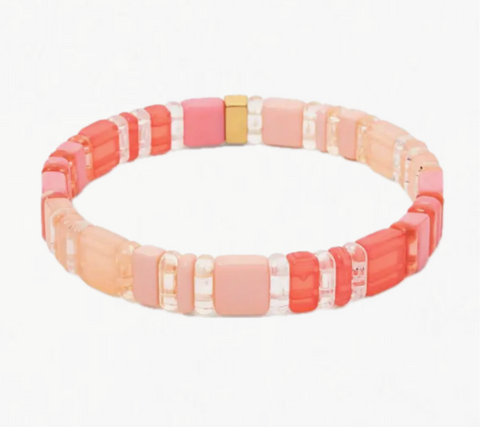 Strawberry Grapefruit Fizz Bracelet