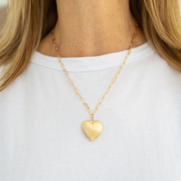 Heart Locket Necklace