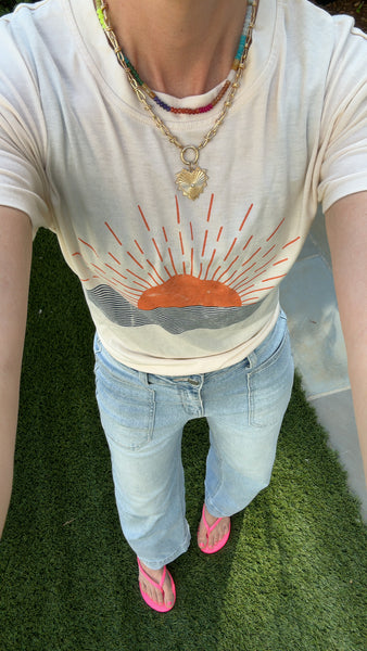 Sandy Sunset T-shirt