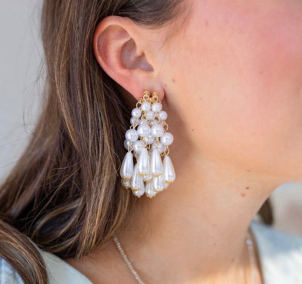 Statement Pearl Earrings