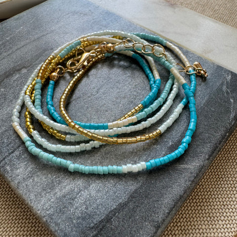 Aqua Blue Necklace