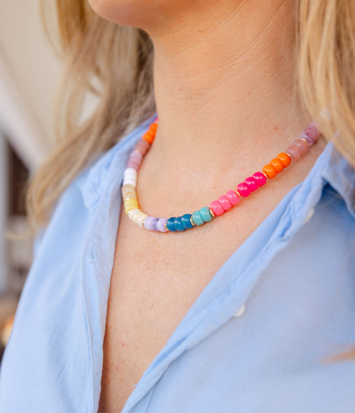 Colorful Staple Necklace