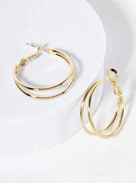 Double Hoop Earrings