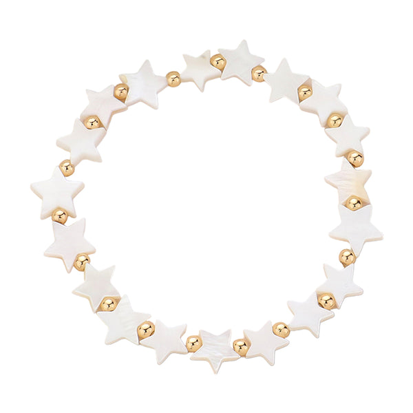 Mother-of-Pearl Star Bracelet