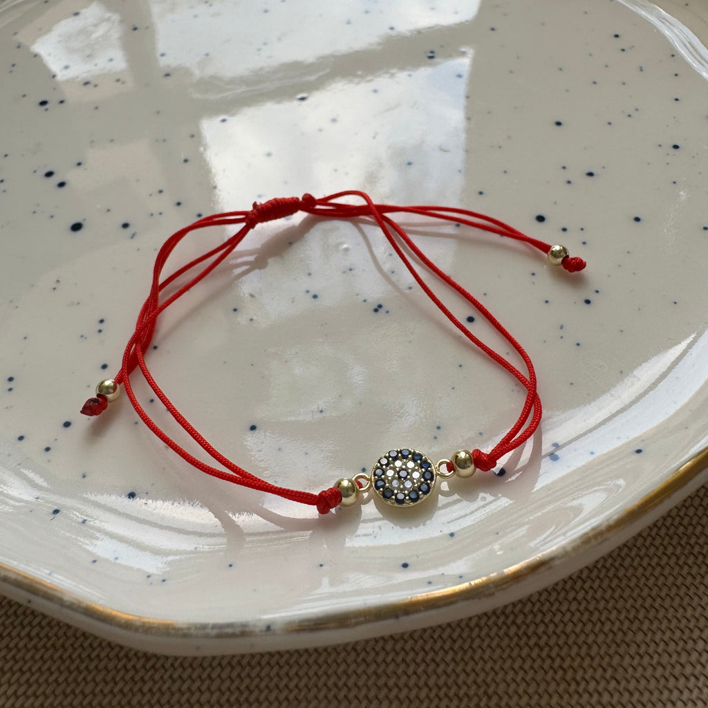 Red Thread Evil Eye Bracelet