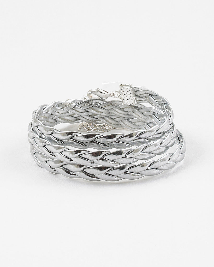 Silver Wrap Bracelet