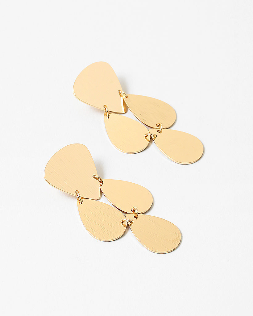 Sangria Gold Earrings – Erin Mcdermott Jewelry