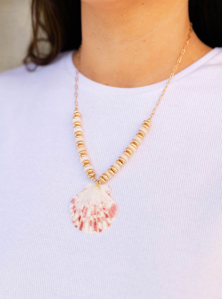 Shell Beach Treasure Necklace