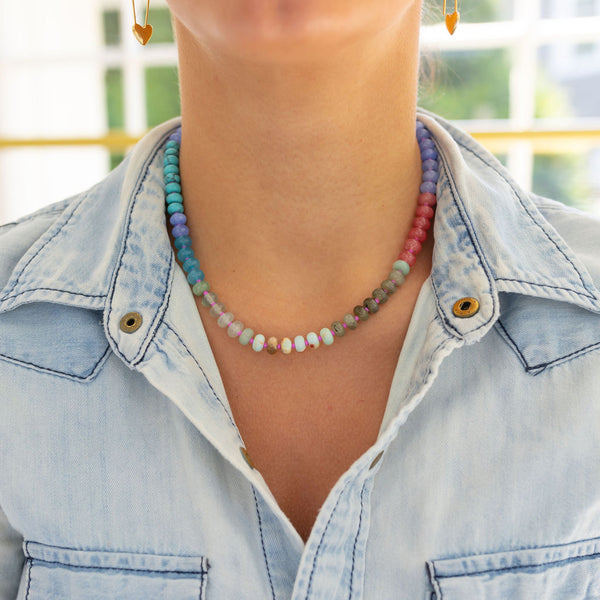 Icecream Shop Gemstone Necklace