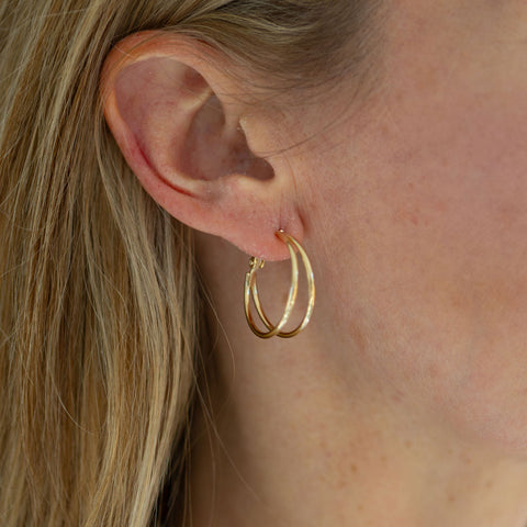 Double Hoop Earrings