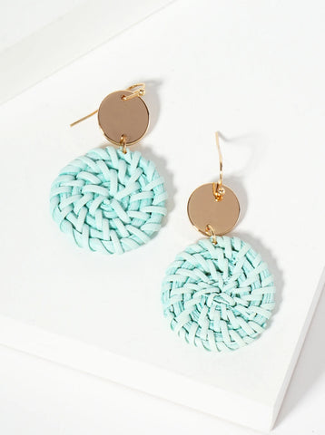 Iced Mint Tea Earrings