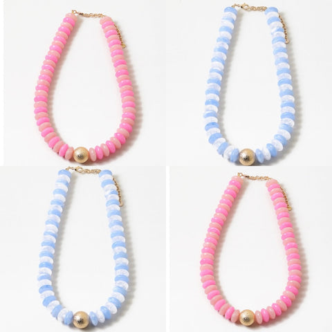 Presale Bubblegum Resin Necklace (shipping 11/15)