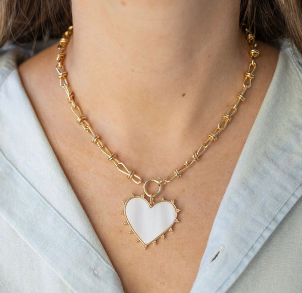 Kindness and Love Heart Necklace