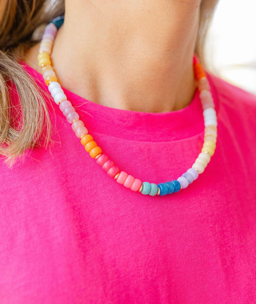 Colorful Staple Necklace