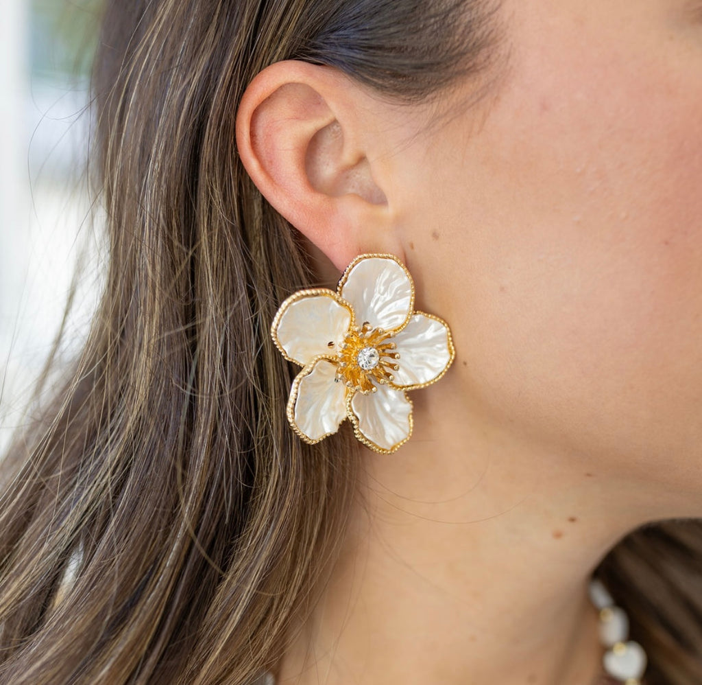 Flower Oversized Studs