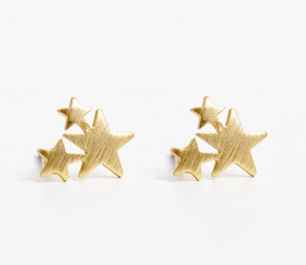 Gold Starlight Studs