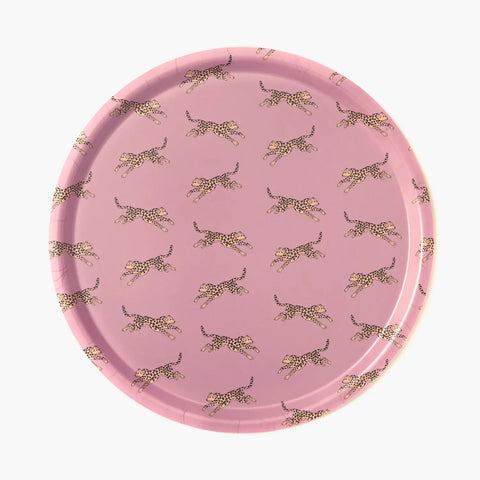 Pink Leopard Trays