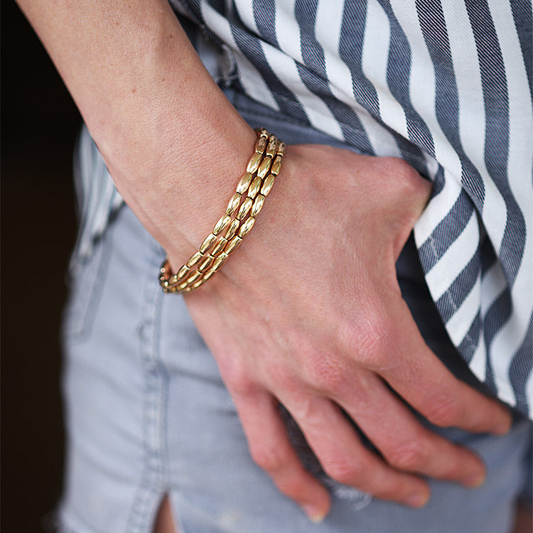 Men's Bracelet Dainty Men's Gold Bracelets Simple 